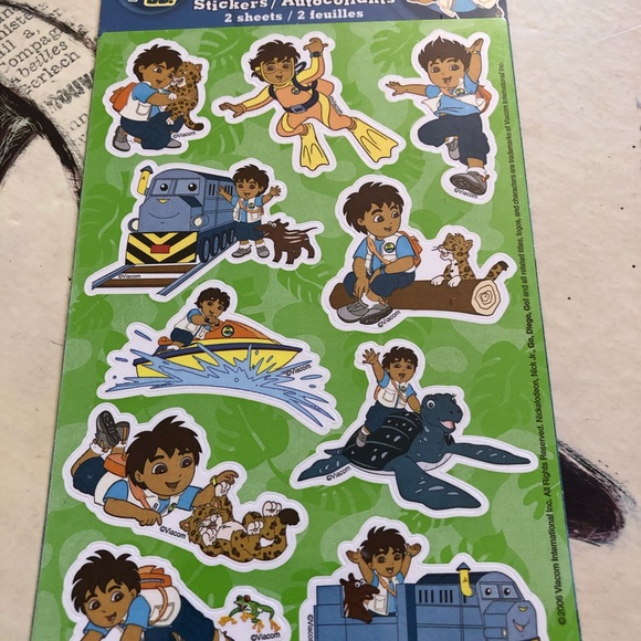 Dora the explorer & Diego Sticker lot - Picture 3 of 5